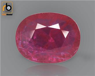 NATURAL RUBY (MANAK) (HEATED & TREATED) (MH) 1.69 CRT ( 29337 )